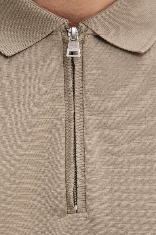 Polo tričko HUGO Dekok233 50543368 béžová