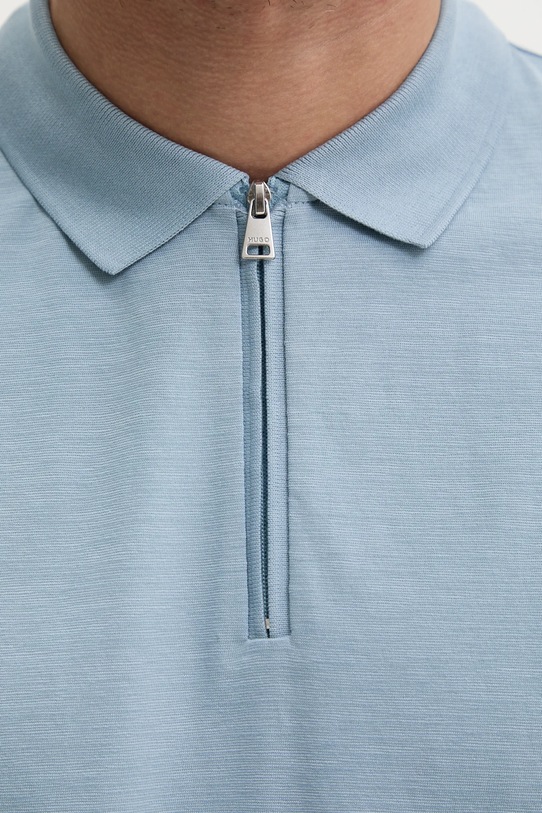 HUGO polo 50543368 niebieski