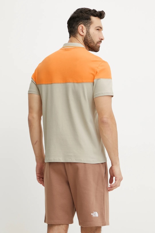 Îmbrăcăminte Napapijri polo de bumbac E-Saturnia NP0A4IDDN1P1 bej