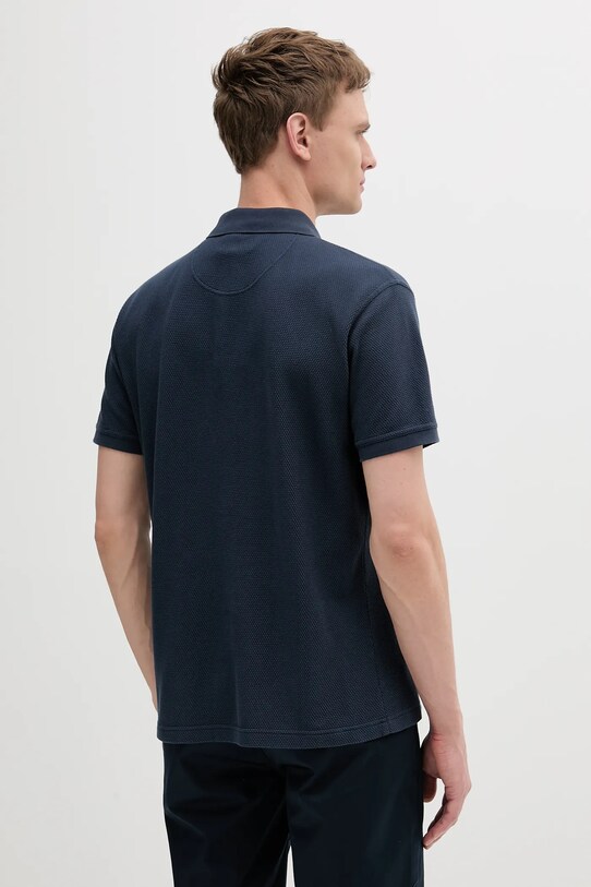 Odzież Barbour polo bawełniane Hingham Polo Shirt MML1458 granatowy