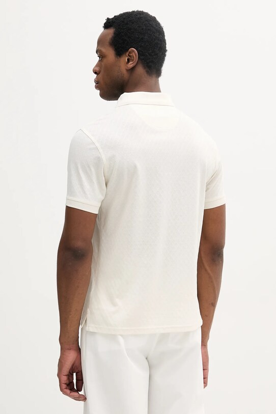 Oblečení Bavlněné polo tričko Barbour Sutton Tailored Fit Polo Shirt MML1459 béžová