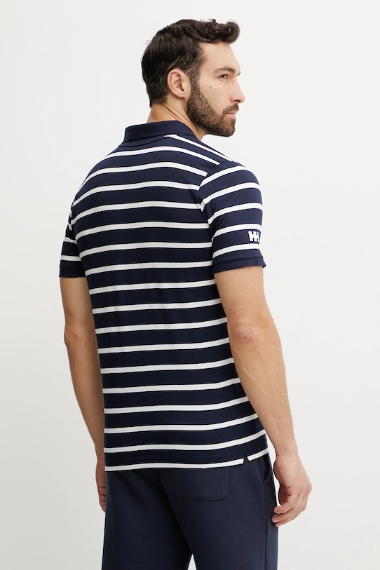 Одежда Хлопковое поло Helly Hansen NEWPORT POLO 34412 тёмно-синий