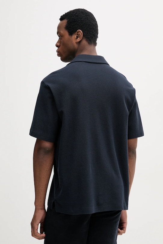 Îmbrăcăminte BOSS Orange camasa din bumbac 50536745 bleumarin