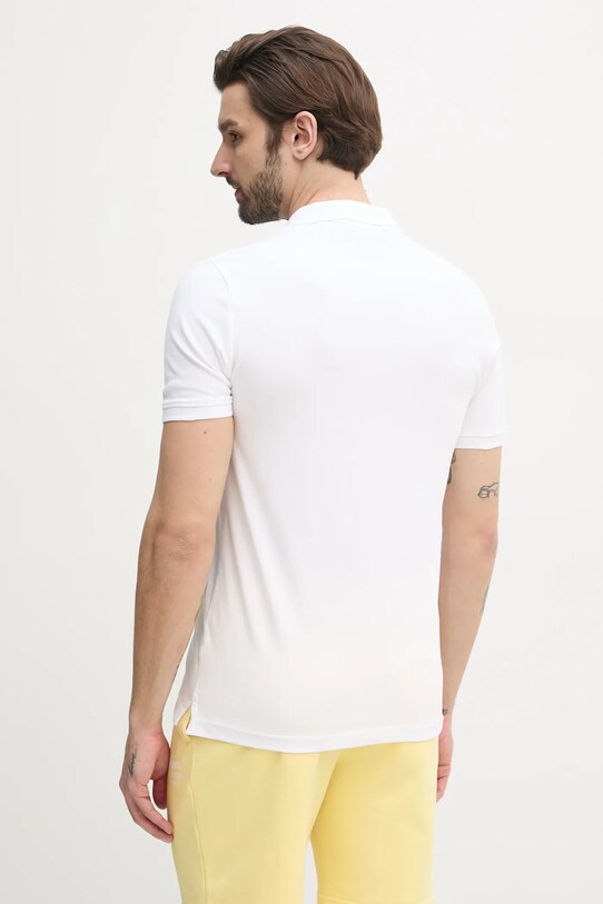 Îmbrăcăminte Guess polo de bumbac M2YP24.KC9T1 alb
