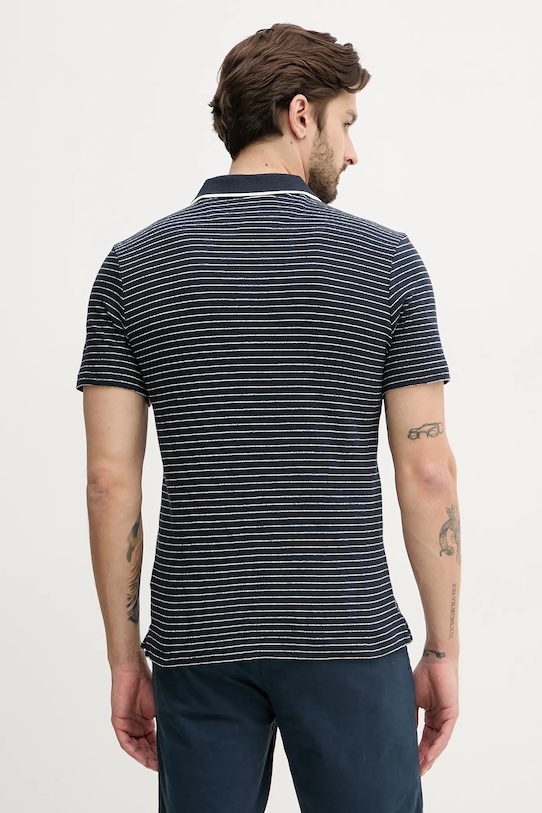 Oblečenie Bavlnené polo tričko Guess M5GP06.KCSH1 tmavomodrá