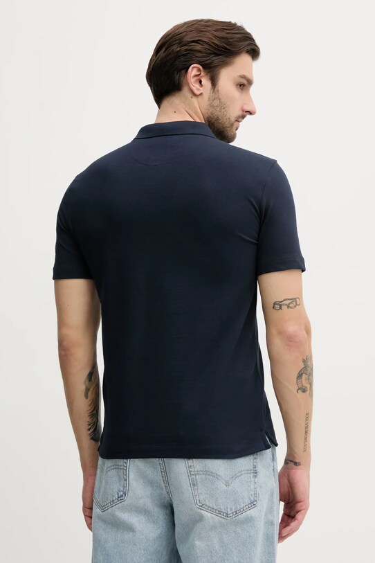 Дрехи Тениска с яка Guess LYLE M5GP60.K7O64 тъмносин