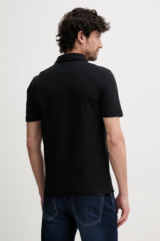 Ρούχα Πόλο Guess LYLE M5GP60.K7O64 μαύρο