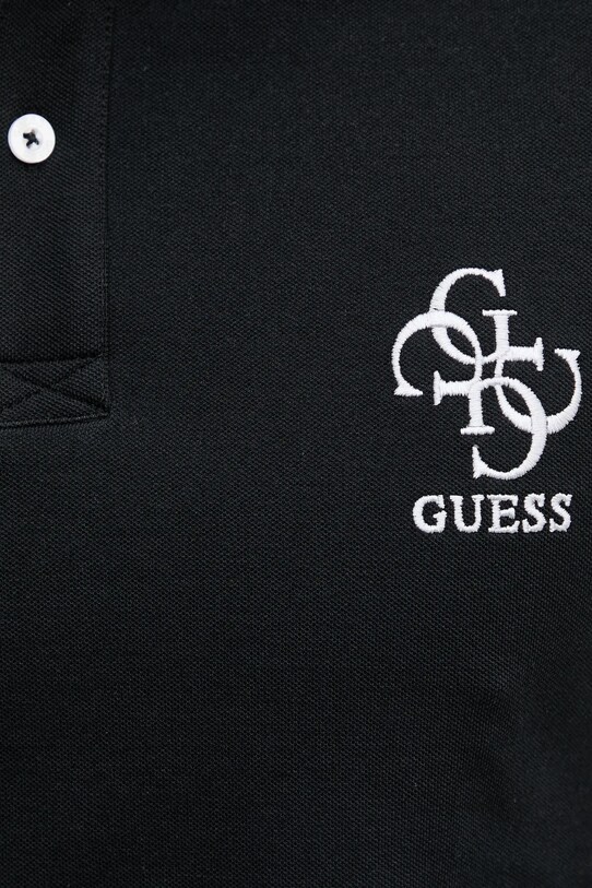 Πόλο Guess LYLE M5GP60.K7O64 μαύρο