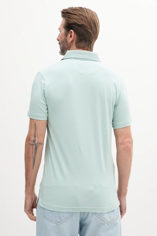 Guess tricou polo NOLAN M5GP66.J1314 turcoaz SS25