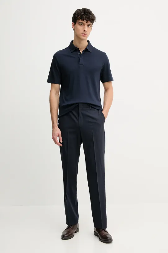 BOSS tricou polo 50536667 bleumarin SS25
