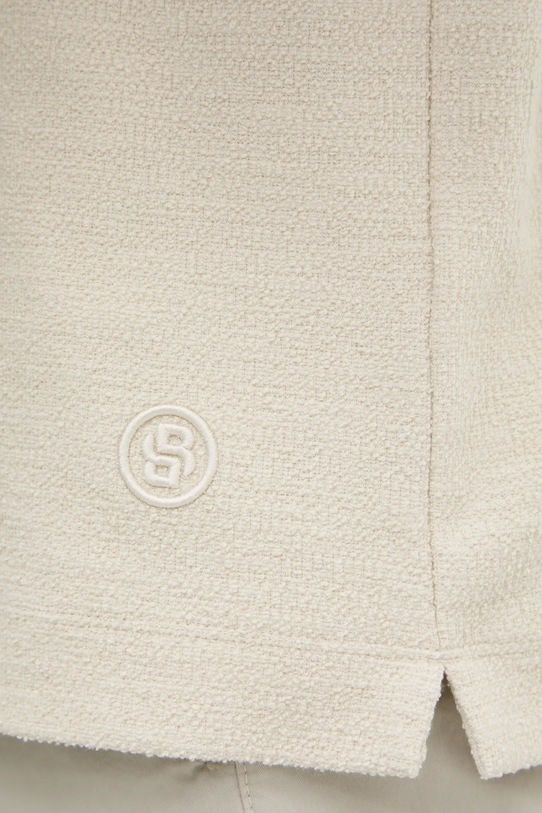 Bavlnené polo tričko BOSS 50536748 béžová