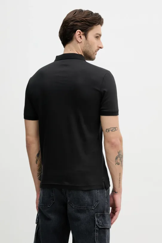 Îmbrăcăminte Calvin Klein polo de bumbac K10K114135 negru