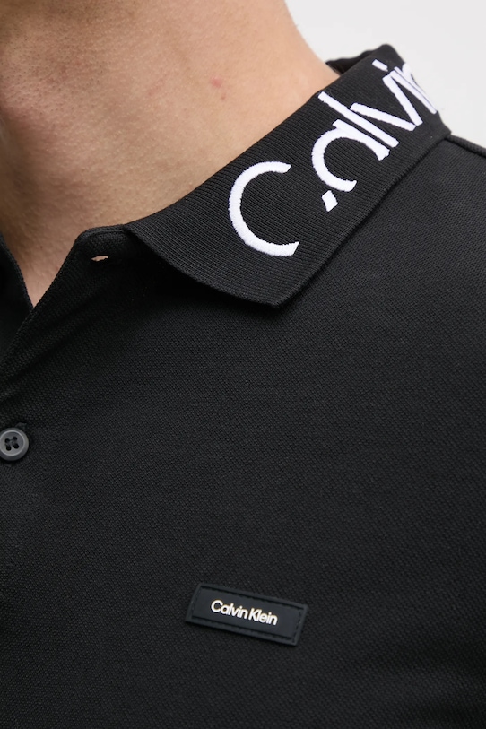 Polo majica Calvin Klein K10K114474 crna