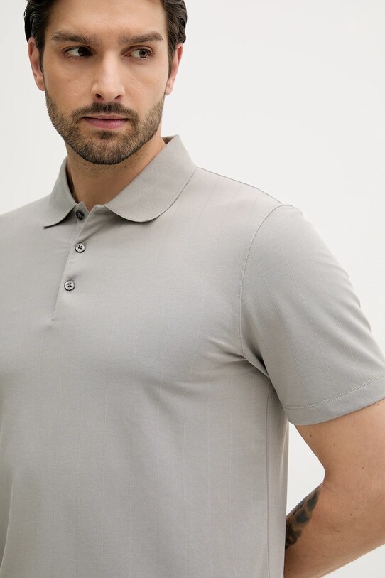 Calvin Klein tricou polo gri LV04LB220G