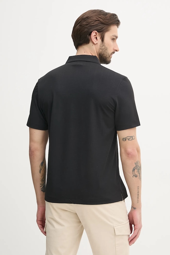 Дрехи Тениска с яка Calvin Klein LV04LB220G черен