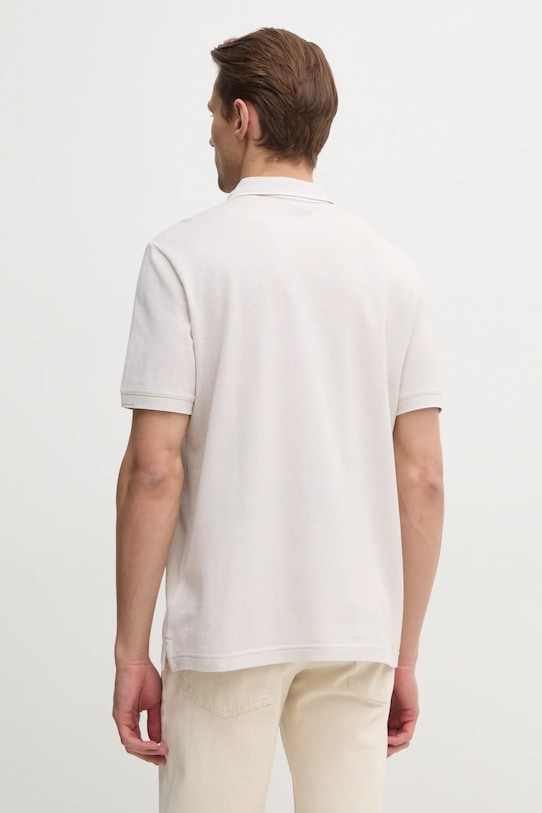 Odzież Calvin Klein polo bawełniane K10K114475 beżowy