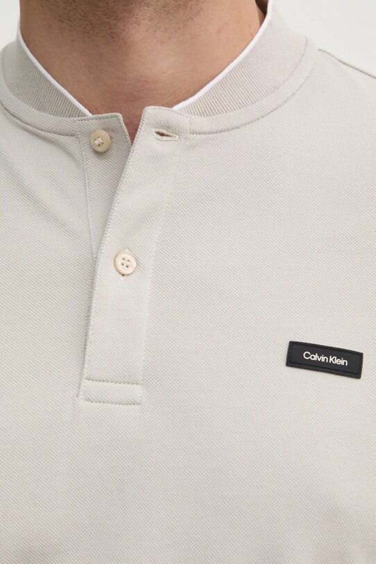 Поло Calvin Klein K10K114139 бежевий