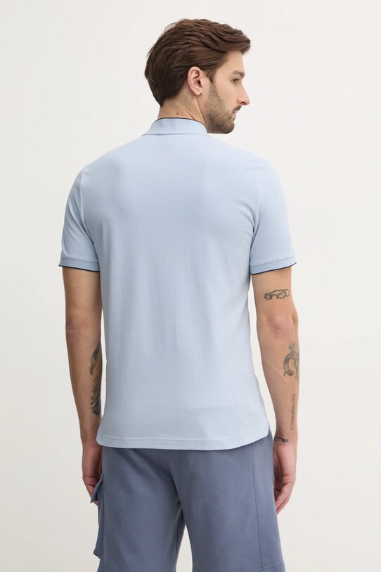Odzież Calvin Klein polo K10K114139 niebieski