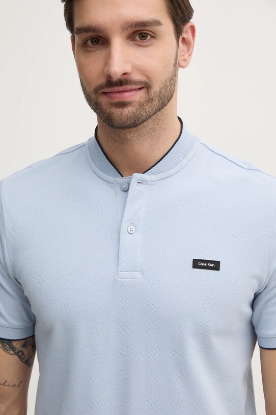 Calvin Klein polo niebieski K10K114139