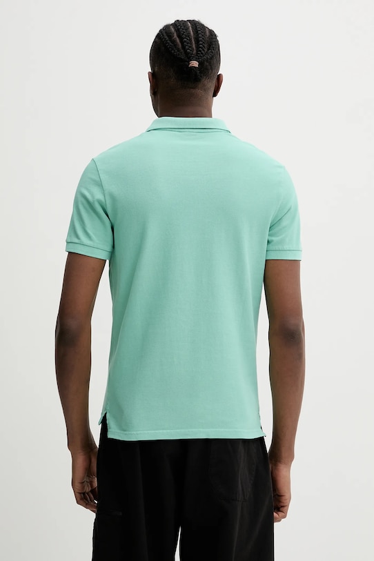 Ruházat Superdry pamut póló M1110439A.2MD türkiz