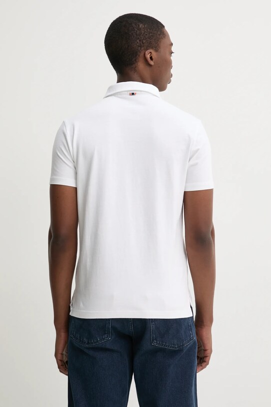 Oblečenie Bavlnené polo tričko Superdry M1110440A.01C biela