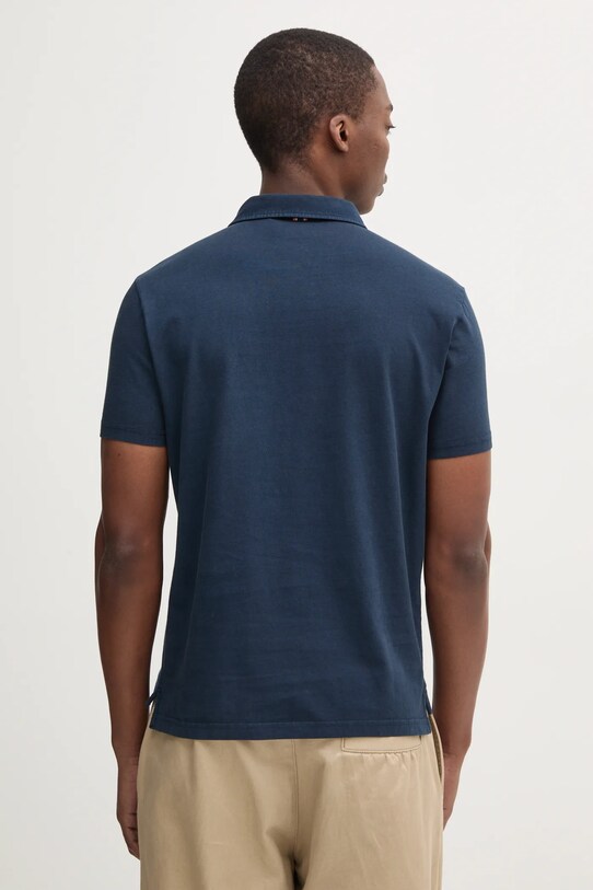 Îmbrăcăminte Superdry polo de bumbac M1110440A.98T bleumarin