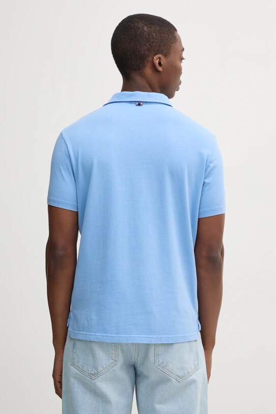 Îmbrăcăminte Superdry polo de bumbac M1110440A.BYJ albastru