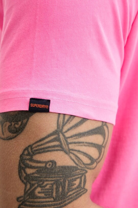 Bombažen polo Superdry roza M1110440A.C8I