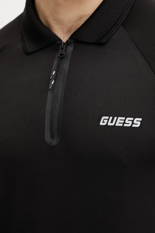 Guess tricou polo JAISS Z5GP00.KCQU2 negru