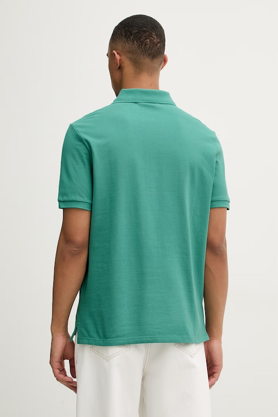Ρούχα Calvin Klein Jeans Πόλο Ανδρικό Βαμβακερό LV040EM269 πράσινο