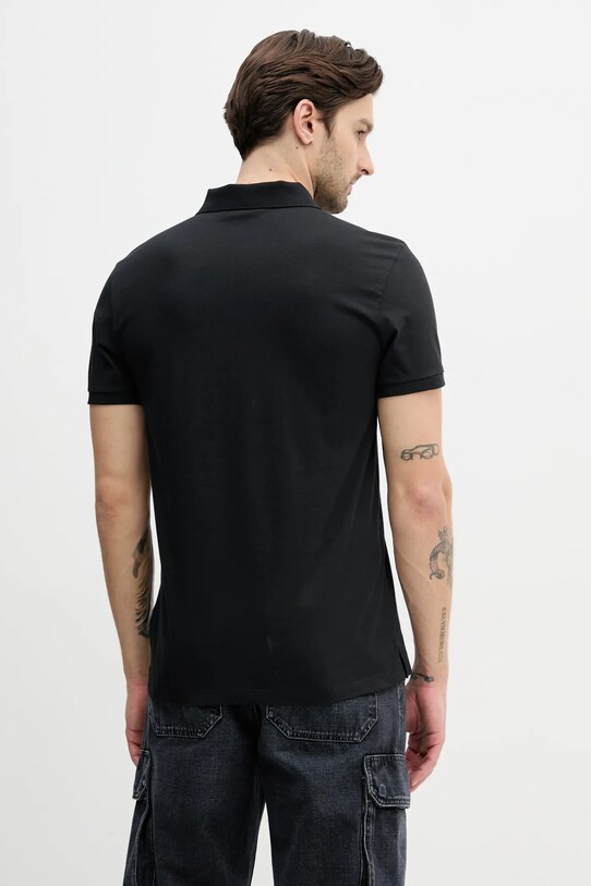 Odzież Calvin Klein Jeans polo LV040HM281 czarny