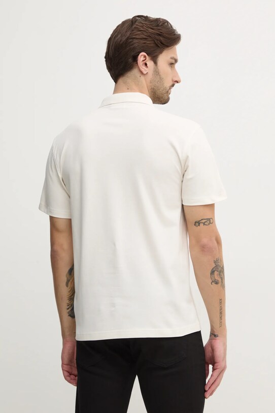 Odzież Calvin Klein Jeans polo J30J327534 beżowy