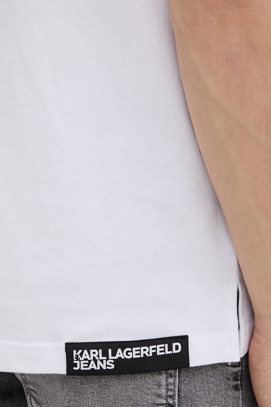 Karl Lagerfeld Jeans polo za muškarce od pamuka A2M17094