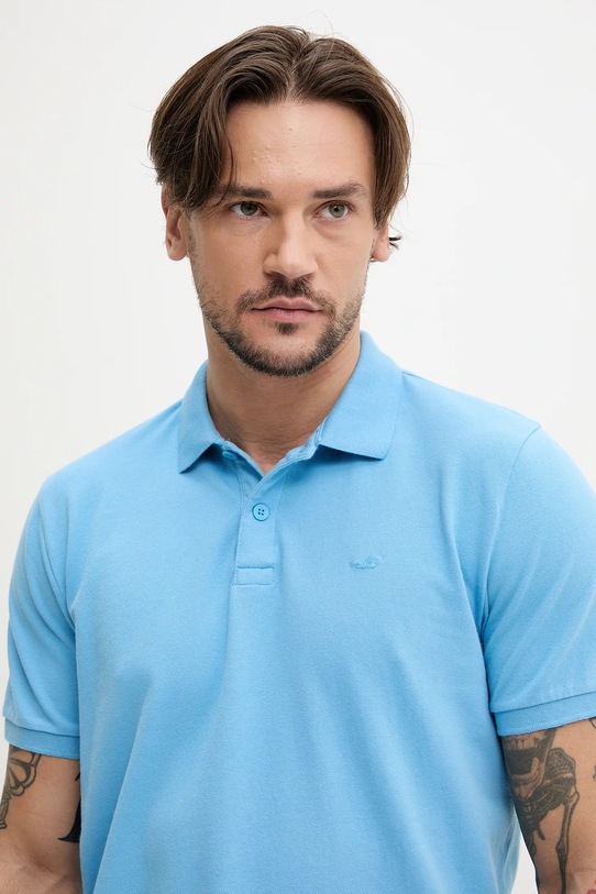 Hollister Co. polo niebieski KI324.5168.210