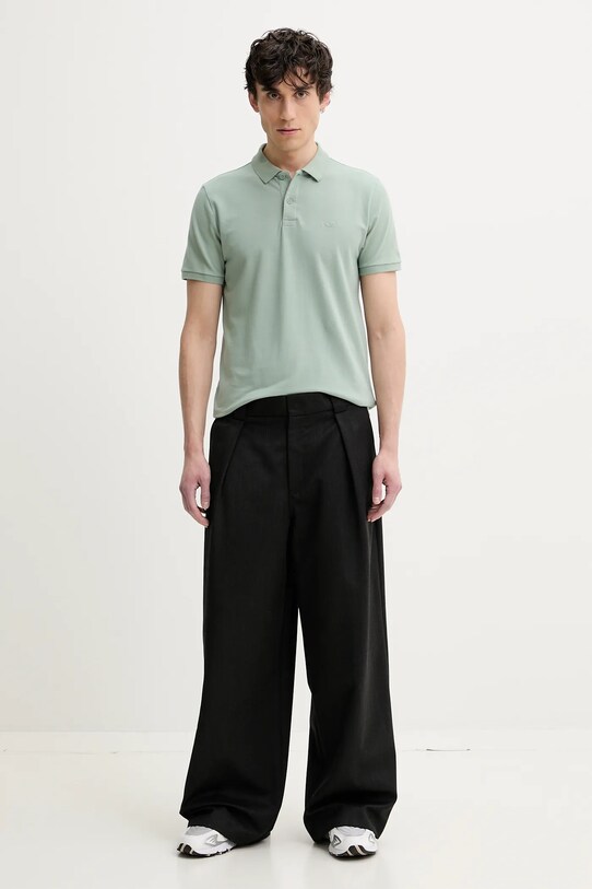 Polo majica Hollister Co. KI324.5168.300 zelena SS25