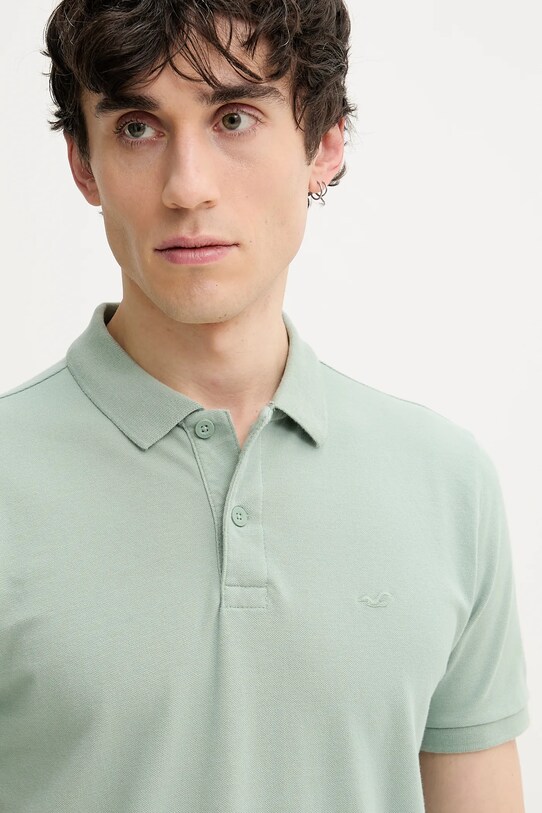Polo majica Hollister Co. zelena KI324.5168.300