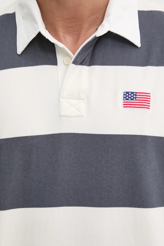 Hollister Co. longsleeve din bumbac KI324.5181.209 gri
