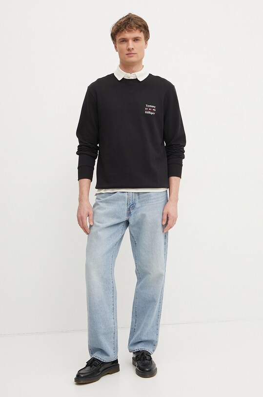 Polo tričko Tommy Hilfiger MW0MW17771. béžová SS25