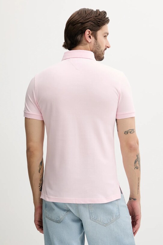 Tommy Hilfiger poló MW0MW17771. rózsaszín SS25