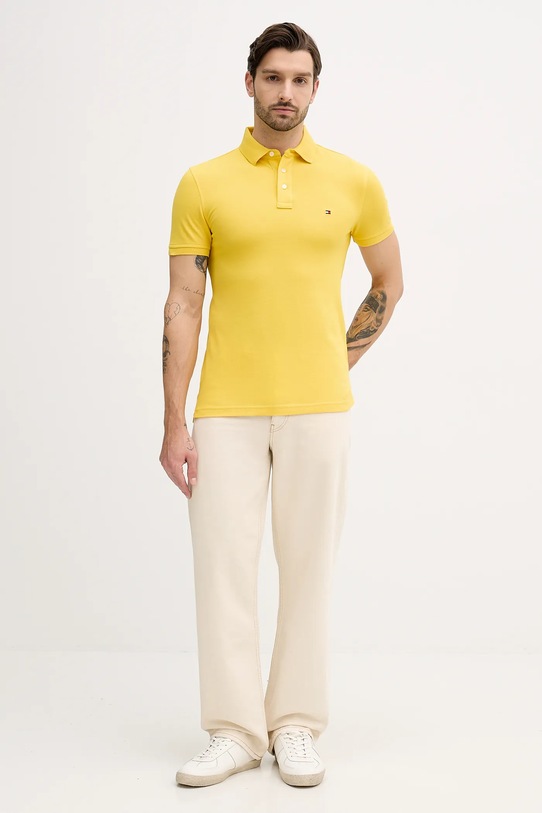 Tommy Hilfiger polo MW0MW17771. żółty NC25