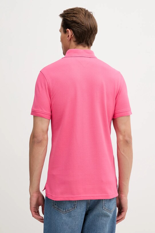 Tommy Hilfiger poló MW0MW17771. rózsaszín SS25