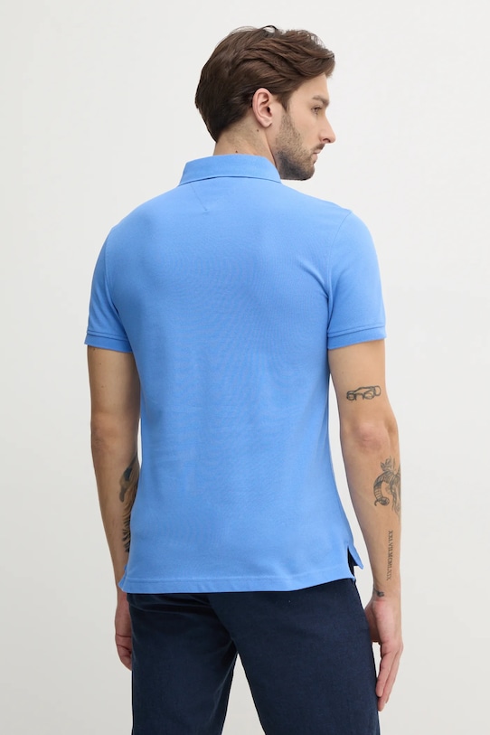 Oblečení Polo tričko Tommy Hilfiger MW0MW17771. fialová