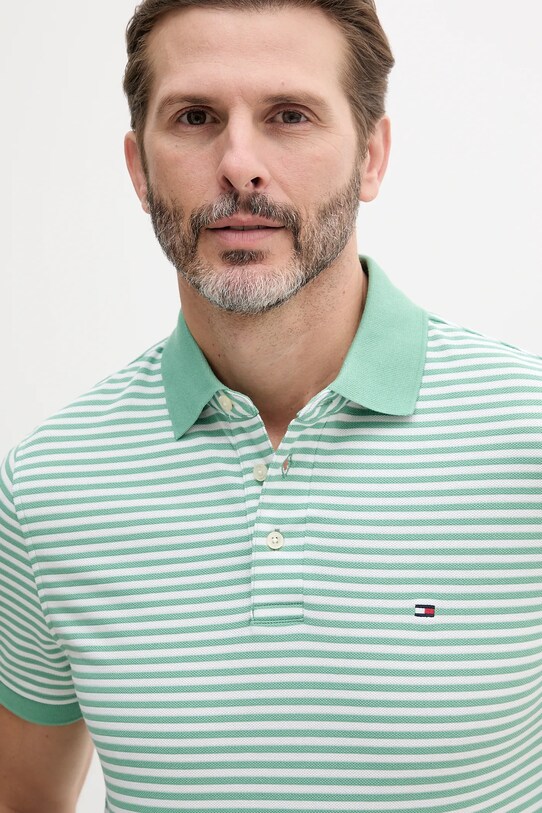 Îmbrăcăminte Tommy Hilfiger tricou polo MW0MW17771. verde