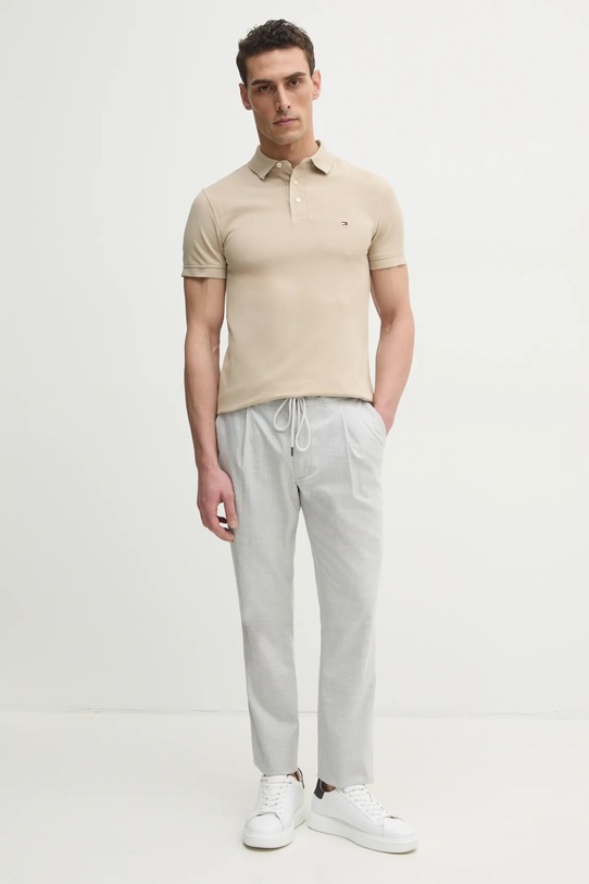 Tommy Hilfiger polo MW0MW17771. beige AW25