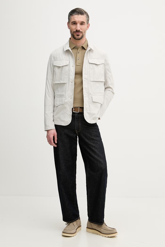 Tommy Hilfiger polo bawełniane z elastanem MW0MW17771. zielony SS26