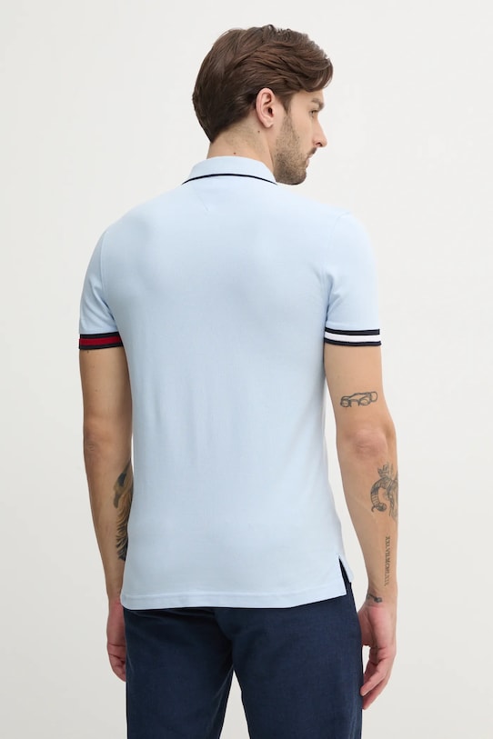Oblečenie Polo tričko Tommy Hilfiger MW0MW38458 modrá