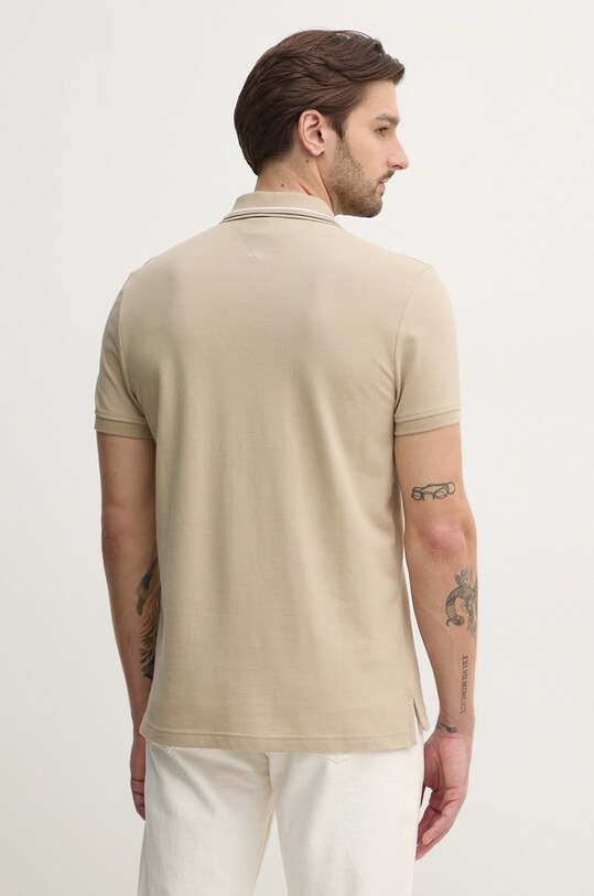 Îmbrăcăminte Tommy Hilfiger tricou polo MW0MW38459 bej