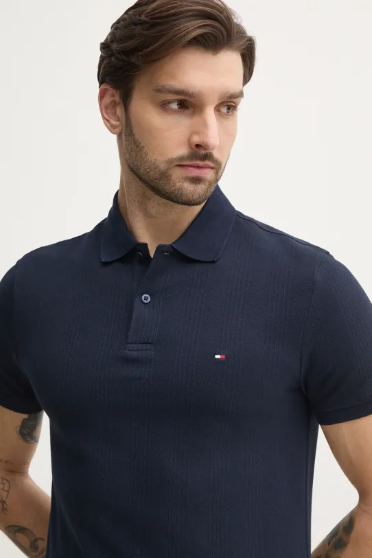 Tommy Hilfiger polo granatowy MW0MW38951