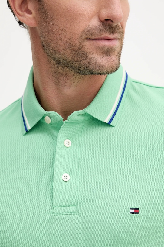 Tommy Hilfiger polo zielony MW0MW39993