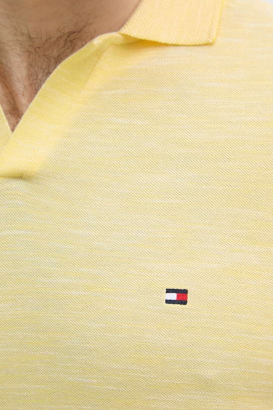 Tommy Hilfiger férfi pamut póló MW0MW38482 sárga